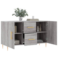 Thumbnail for Sideboard Grau Sonoma 100x36x60 cm Holzwerkstoff