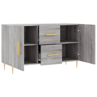 Thumbnail for Sideboard Grau Sonoma 100x36x60 cm Holzwerkstoff