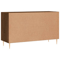 Thumbnail for Sideboard Braun Eichen-Optik 100x36x60 cm Holzwerkstoff
