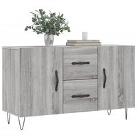 Thumbnail for Sideboard Grau Sonoma 100x36x60 cm Holzwerkstoff
