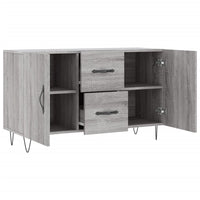 Thumbnail for Sideboard Grau Sonoma 100x36x60 cm Holzwerkstoff