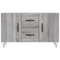 Thumbnail for Sideboard Grau Sonoma 100x36x60 cm Holzwerkstoff