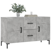Thumbnail for Sideboard Betongrau 100x36x60 cm Holzwerkstoff