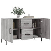 Thumbnail for Sideboard Grau Sonoma 100x36x60 cm Holzwerkstoff