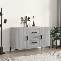 Thumbnail for Sideboard Grau Sonoma 100x36x60 cm Holzwerkstoff