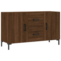 Thumbnail for Sideboard Braun Eichen-Optik 100x36x60 cm Holzwerkstoff