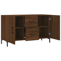 Thumbnail for Sideboard Braun Eichen-Optik 100x36x60 cm Holzwerkstoff