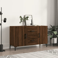 Thumbnail for Sideboard Braun Eichen-Optik 100x36x60 cm Holzwerkstoff
