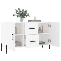 Thumbnail for Sideboard Weiß 100x36x60 cm Holzwerkstoff