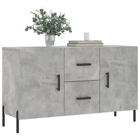 Thumbnail for Sideboard Betongrau 100x36x60 cm Holzwerkstoff