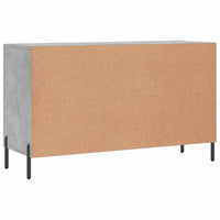 Thumbnail for Sideboard Betongrau 100x36x60 cm Holzwerkstoff
