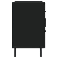 Thumbnail for Sideboard Schwarz 100x36x60 cm Holzwerkstoff