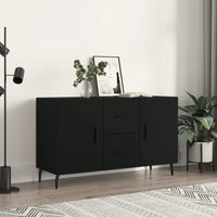 Thumbnail for Sideboard Schwarz 100x36x60 cm Holzwerkstoff