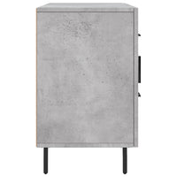 Thumbnail for Sideboard Betongrau 100x36x60 cm Holzwerkstoff