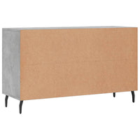 Thumbnail for Sideboard Betongrau 100x36x60 cm Holzwerkstoff