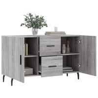 Thumbnail for Sideboard Grau Sonoma 100x36x60 cm Holzwerkstoff