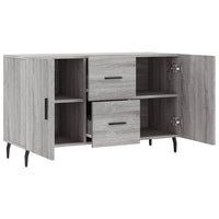 Thumbnail for Sideboard Grau Sonoma 100x36x60 cm Holzwerkstoff