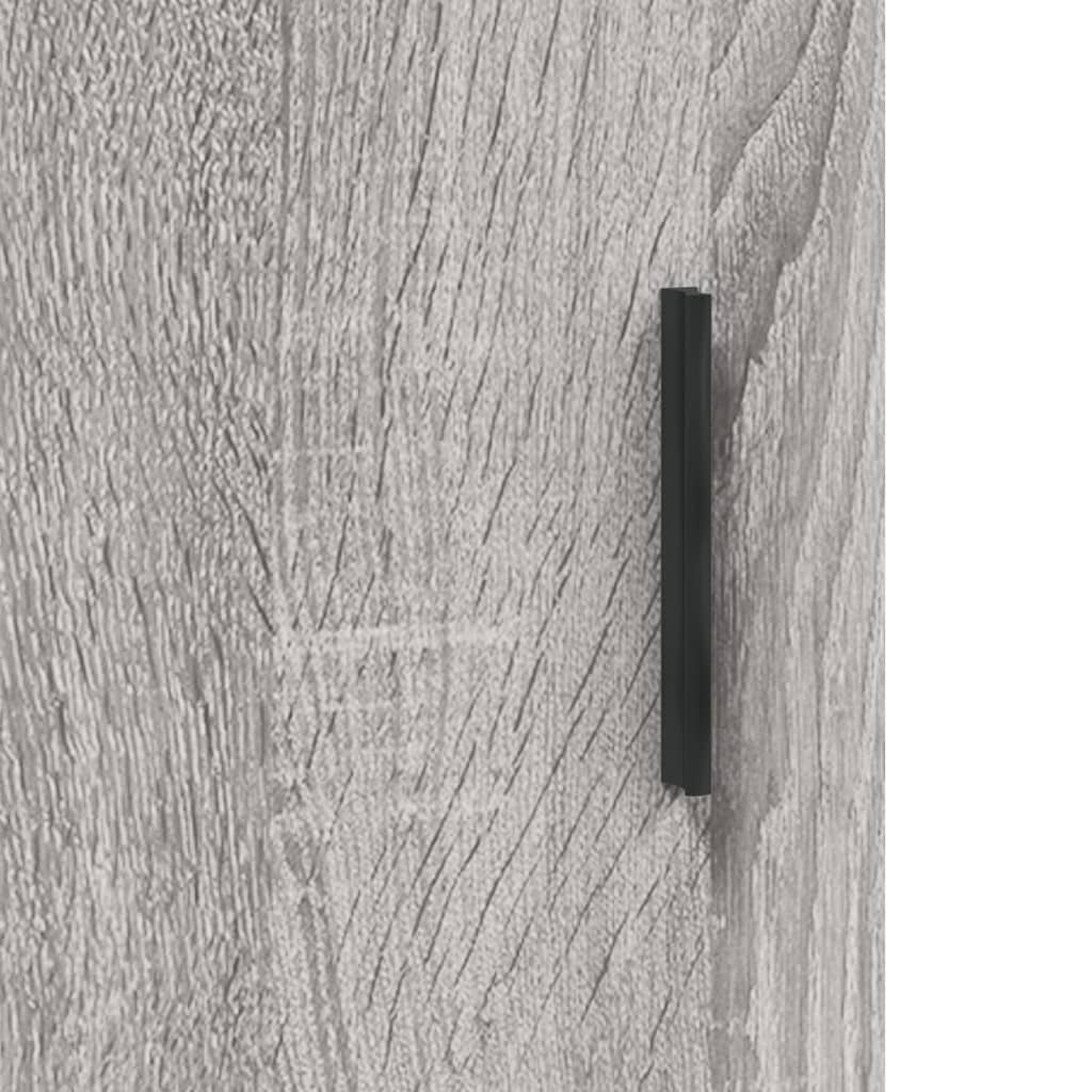 Sideboard Grau Sonoma 100x36x60 cm Holzwerkstoff