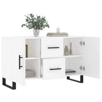 Thumbnail for Sideboard Weiß 100x36x60 cm Holzwerkstoff
