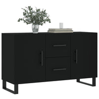 Thumbnail for Sideboard Schwarz 100x36x60 cm Holzwerkstoff