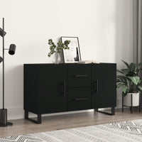 Thumbnail for Sideboard Schwarz 100x36x60 cm Holzwerkstoff
