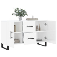 Thumbnail for Sideboard Hochglanz-Weiß 100x36x60 cm Holzwerkstoff