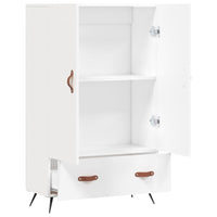 Thumbnail for Highboard Weiß 69,5x31x115 cm Holzwerkstoff