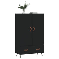 Thumbnail for Highboard Schwarz 69,5x31x115 cm Holzwerkstoff