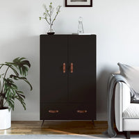 Thumbnail for Highboard Schwarz 69,5x31x115 cm Holzwerkstoff