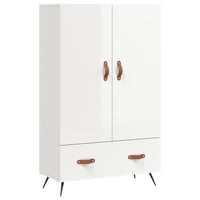 Thumbnail for Highboard Hochglanz-Weiß 69,5x31x115 cm Holzwerkstoff