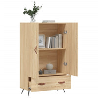 Thumbnail for Highboard Sonoma-Eiche 69,5x31x115 cm Holzwerkstoff