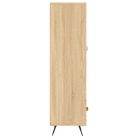 Thumbnail for Highboard Sonoma-Eiche 69,5x31x115 cm Holzwerkstoff