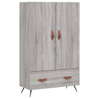Thumbnail for Highboard Grau Sonoma 69,5x31x115 cm Holzwerkstoff