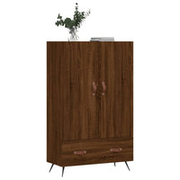 Thumbnail for Highboard Braun Eichen-Optik 69,5x31x115 cm Holzwerkstoff
