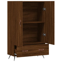 Thumbnail for Highboard Braun Eichen-Optik 69,5x31x115 cm Holzwerkstoff
