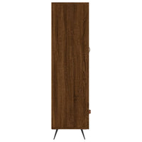 Thumbnail for Highboard Braun Eichen-Optik 69,5x31x115 cm Holzwerkstoff