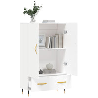 Thumbnail for Highboard Weiß 69,5x31x115 cm Holzwerkstoff