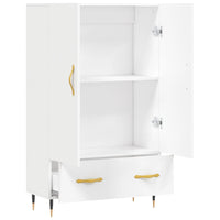 Thumbnail for Highboard Weiß 69,5x31x115 cm Holzwerkstoff