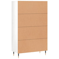 Thumbnail for Highboard Hochglanz-Weiß 69,5x31x115 cm Holzwerkstoff