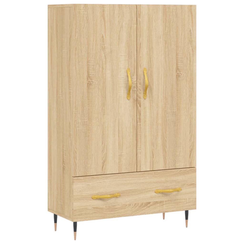 Highboard Sonoma-Eiche 69,5x31x115 cm Holzwerkstoff