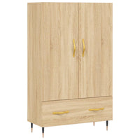 Thumbnail for Highboard Sonoma-Eiche 69,5x31x115 cm Holzwerkstoff