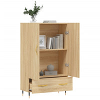 Thumbnail for Highboard Sonoma-Eiche 69,5x31x115 cm Holzwerkstoff