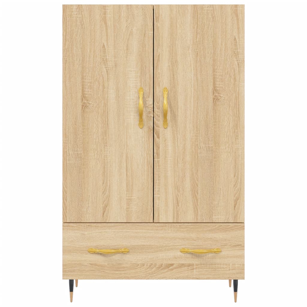 Highboard Sonoma-Eiche 69,5x31x115 cm Holzwerkstoff