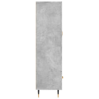 Thumbnail for Highboard Betongrau 69,5x31x115 cm Holzwerkstoff
