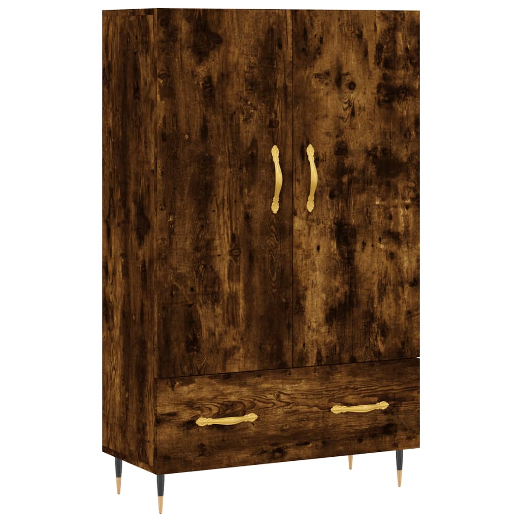 Highboard Räuchereiche 69,5x31x115 cm Holzwerkstoff