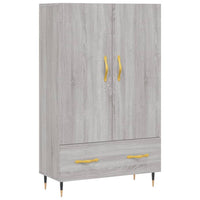 Thumbnail for Highboard Grau Sonoma 69,5x31x115 cm Holzwerkstoff