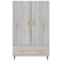 Thumbnail for Highboard Grau Sonoma 69,5x31x115 cm Holzwerkstoff