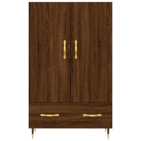 Thumbnail for Highboard Braun Eichen-Optik 69,5x31x115 cm Holzwerkstoff