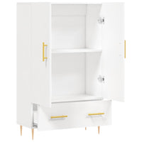 Thumbnail for Highboard Weiß 69,5x31x115 cm Holzwerkstoff