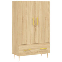 Thumbnail for Highboard Sonoma-Eiche 69,5x31x115 cm Holzwerkstoff
